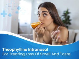 Intranasal Theophylline for Treating Loss of Smell and Taste