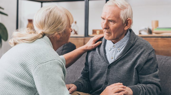 senior couple Alzheimer