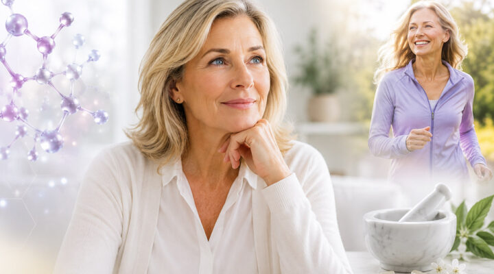 woman bioidentical hormone replacement