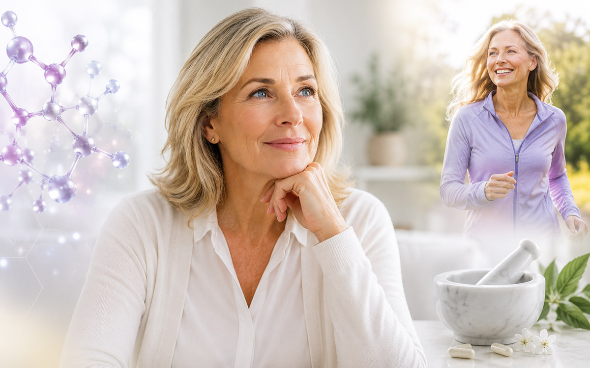 woman bioidentical hormone replacement